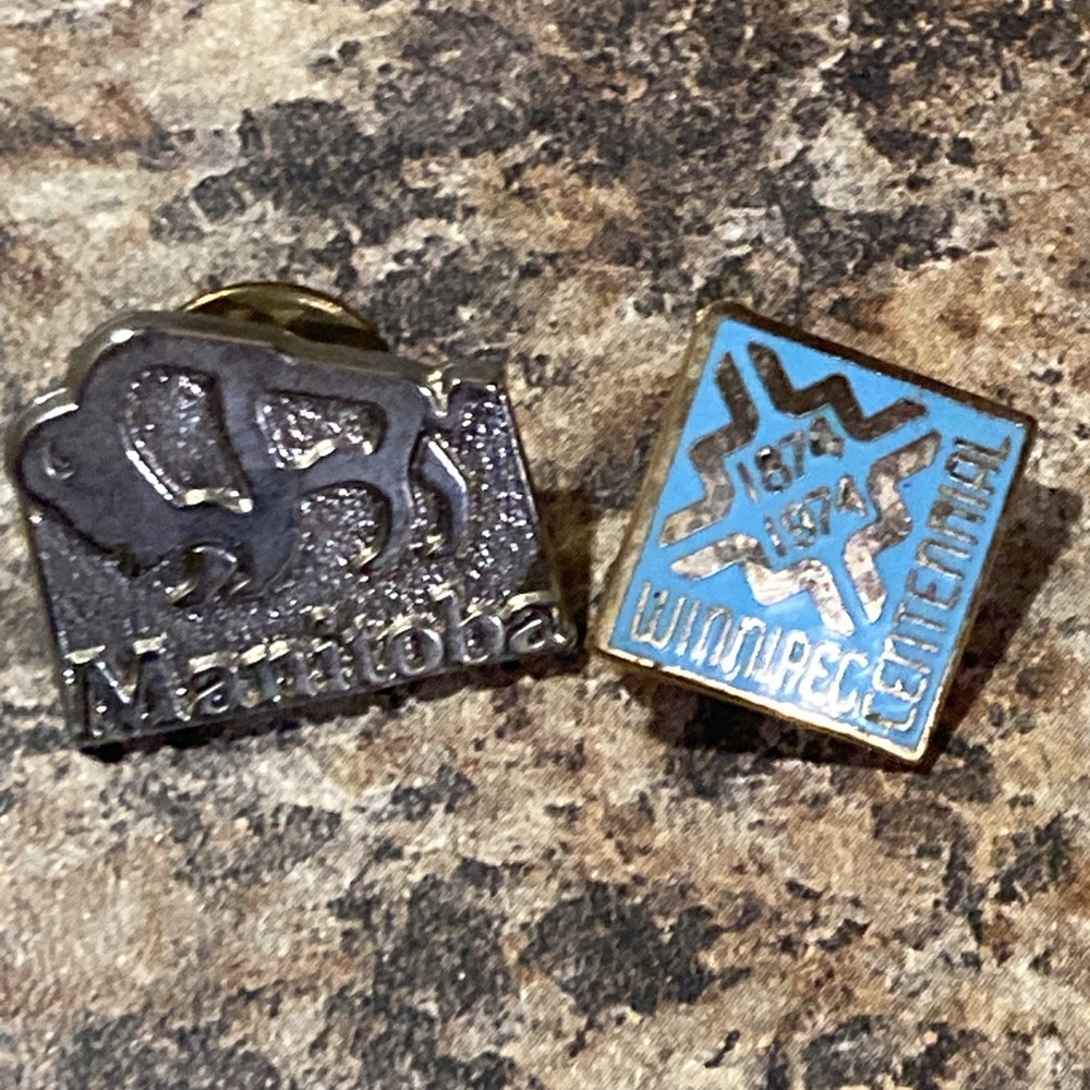 Winnipeg Centennial  Pins & manitoba pin